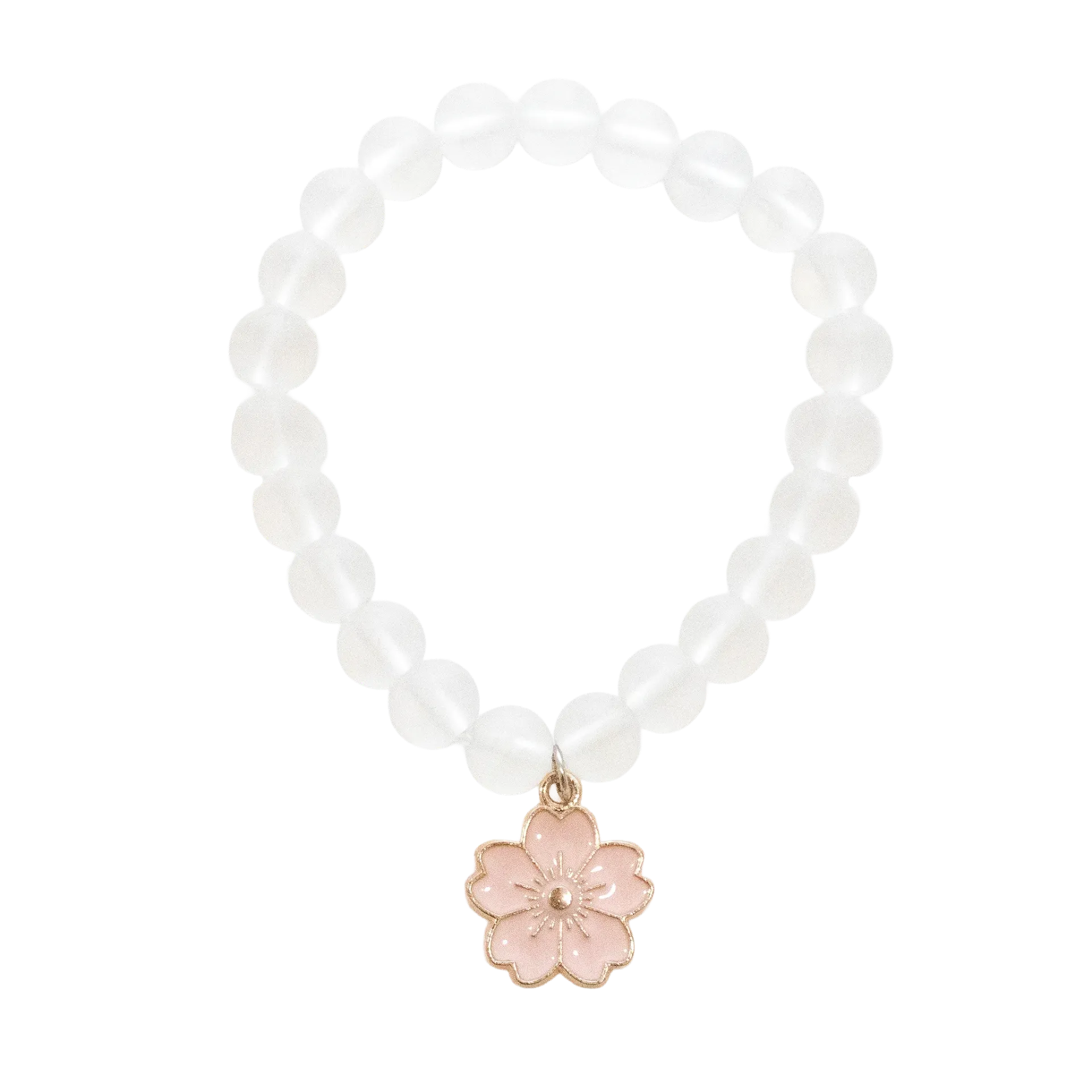 Bracelet Perles Neige